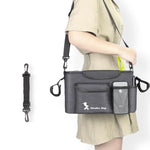 Organizer Tasche für Kinderwagen – Praktische Stroller mit Schultergurt und Fächern