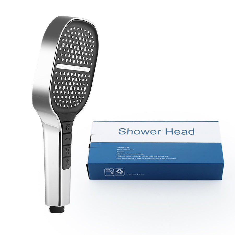 AquaLux Shower Head | Modern Shower Head with 7 Spray Options