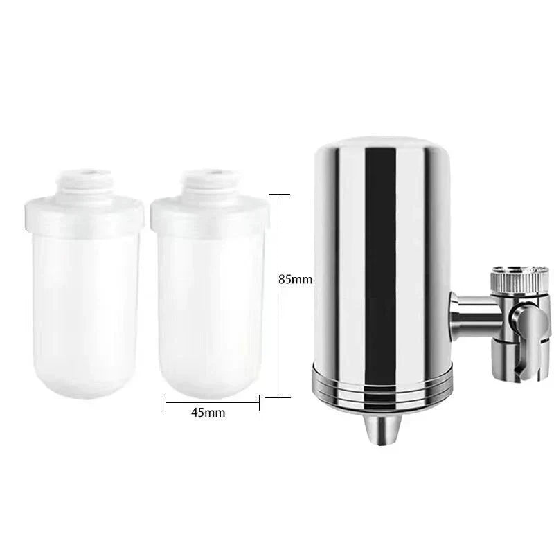 Elegant Stainless Steel Water Filter – Effortless and Stylish