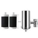 Simple Stainless Steel Water Filter Solution for Home