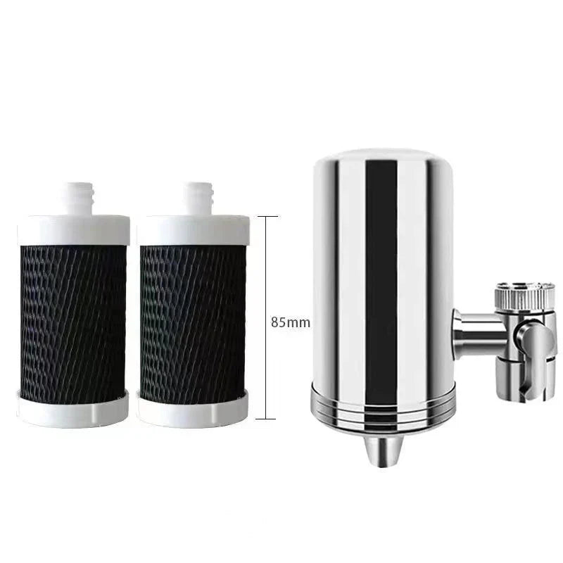 Simple Stainless Steel Water Filter Solution for Home