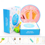 Set zur Erstellung von Baby Hand- und Fußabdrücken aus Ton – DIY Erinnerung