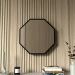Elegant 3D Mirror with Color-Changing Lighting