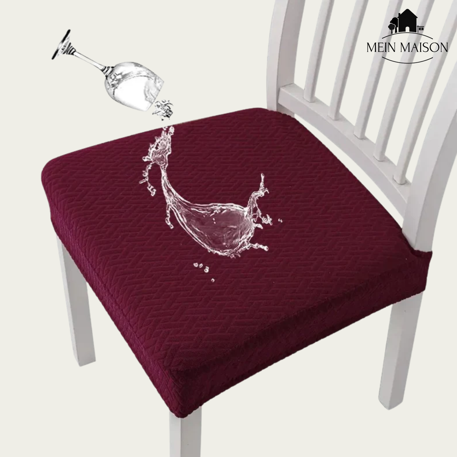 4-piece set | Elegant chair covers to protect and enhance your home