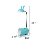 LumoBun Schreibtischlampe – LED Tischleuchte mit Stifthalter und USB-Anschluss