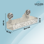 Corner Shelf with Suction Cup – Stylish Storage for Your Bathroom