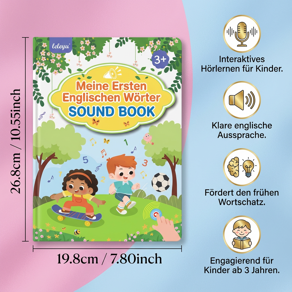 Englisch Lernbuch mit Sprache – Meine ersten Wörter