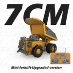 Creative Building Action: Mini RC Construction Vehicle Set