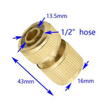 Hochwertiger 16mm Schlauchverbinder für Gartenbewässerung