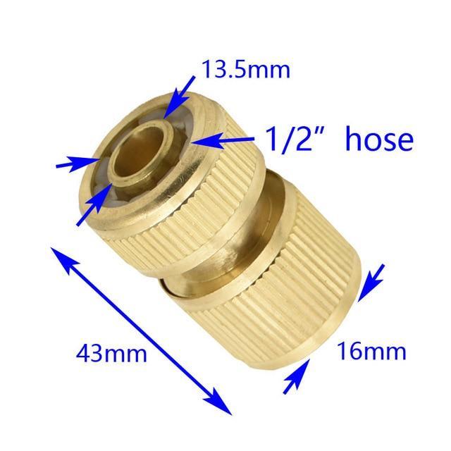 Hochwertiger 16mm Schlauchverbinder für Gartenbewässerung