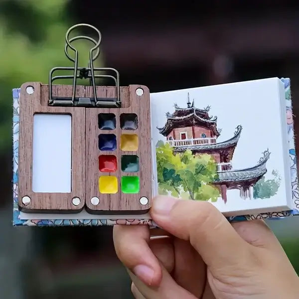 Kreativer Mini Malset für unterwegs