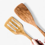 Teak Küchenutensilien Set – 9 Teile mit Halter und Löffelablage