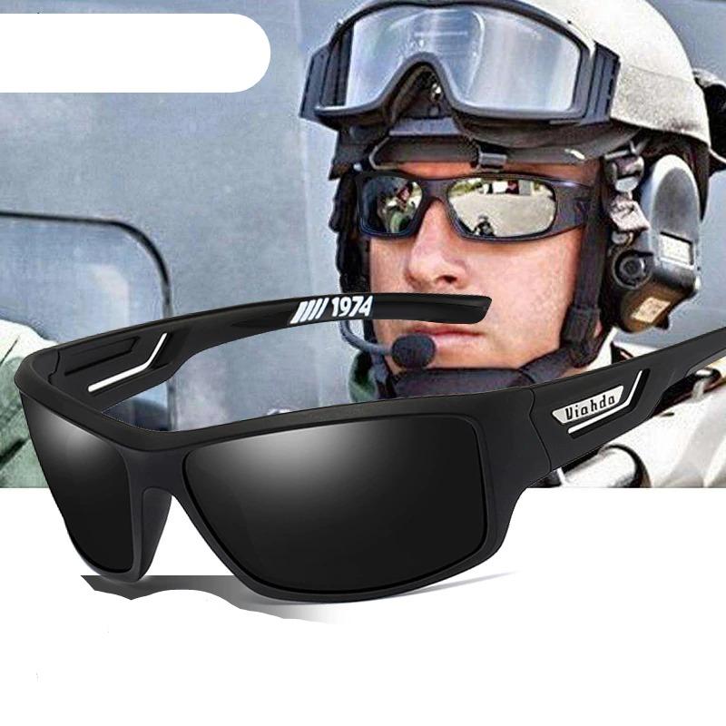 Taktische Sonnenbrille mit UV 400 Schutz für Angler