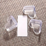 Transparente Eckenschützer für Möbel – Baby Sicherheits Herzform