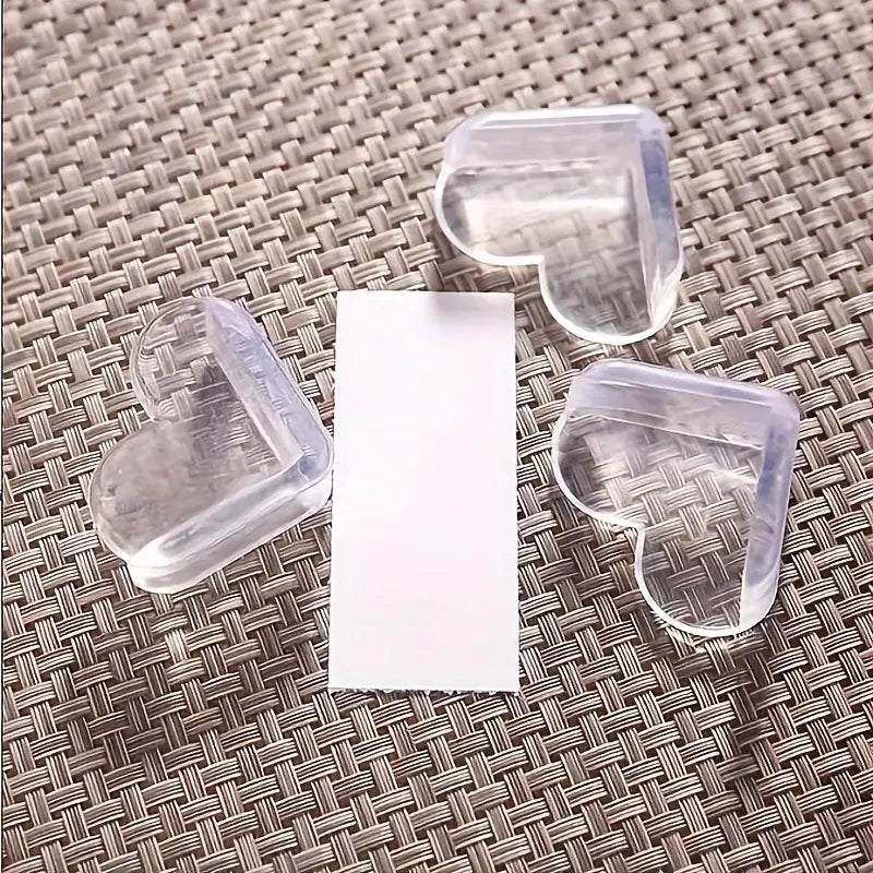 Transparente Eckenschützer für Möbel – Baby Sicherheits Herzform