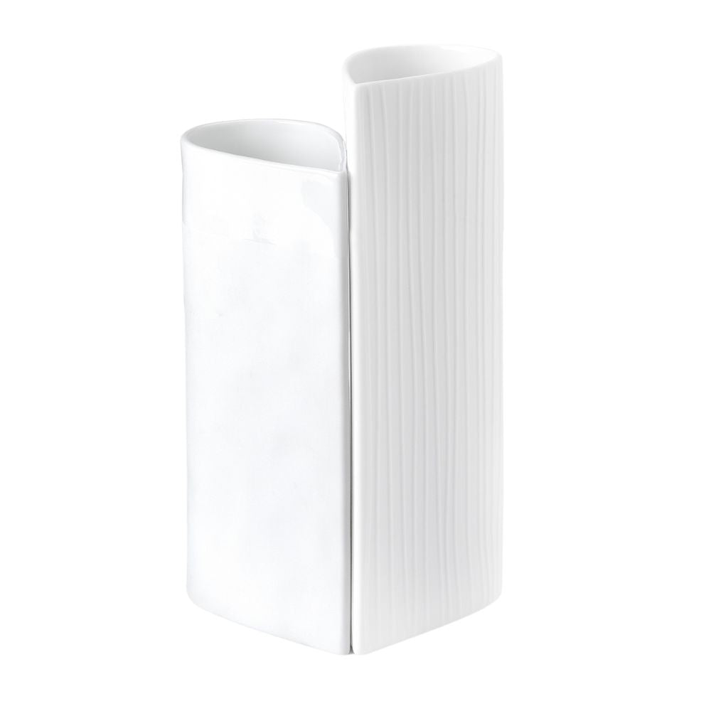 Elegantes Vasen-Set mit Faltenstruktur