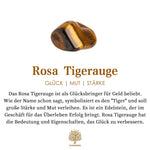 Spiritueller Anhänger mit Tigerauge und Lapislazuli – Rosenkranz für Männer