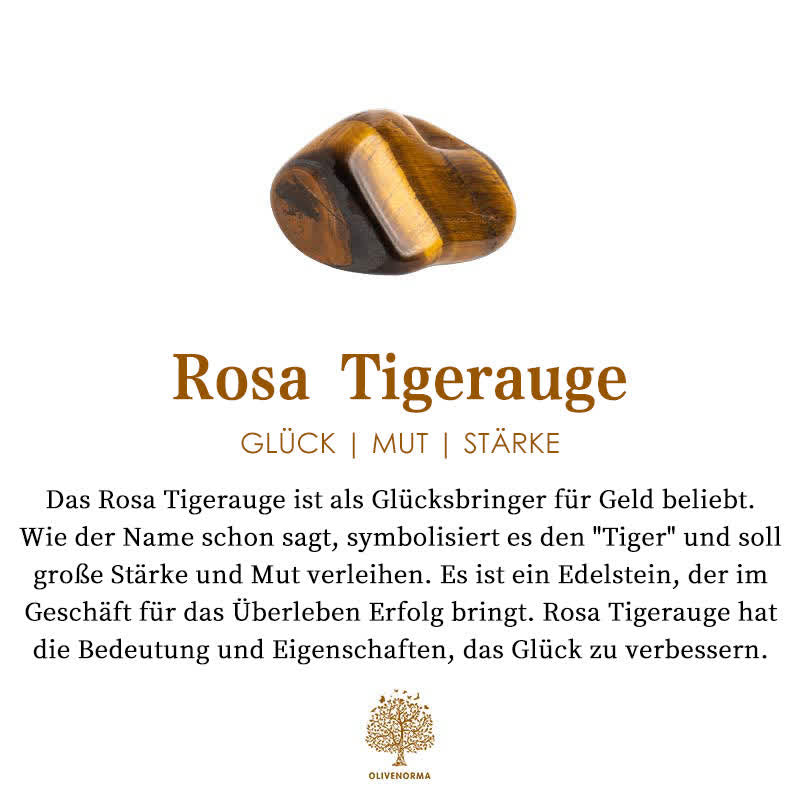 Spiritueller Anhänger mit Tigerauge und Lapislazuli – Rosenkranz für Männer