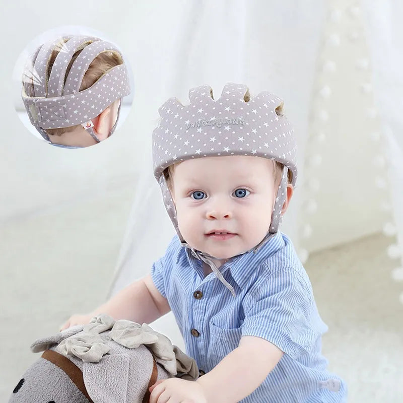 Schutzhelm für Babys – Atmungsaktiver und weicher Kopfschutz