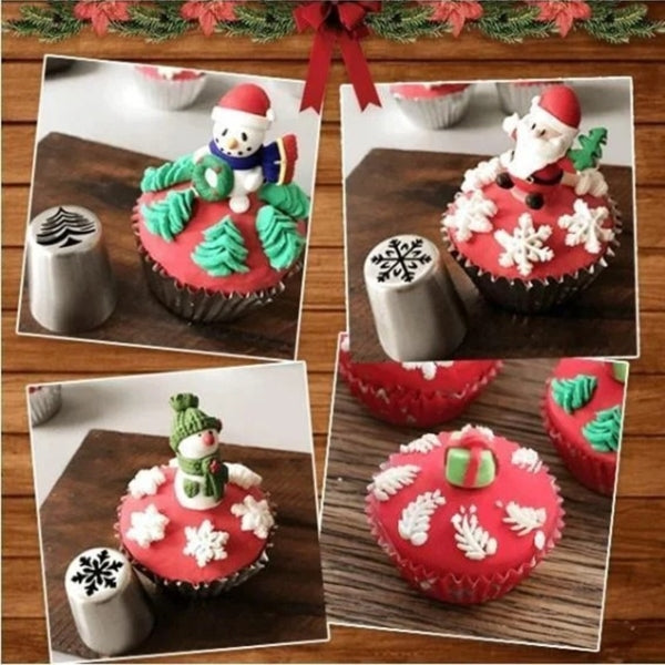 Creative Baking: 13-piece Piping Nozzle Set for Masterpieces