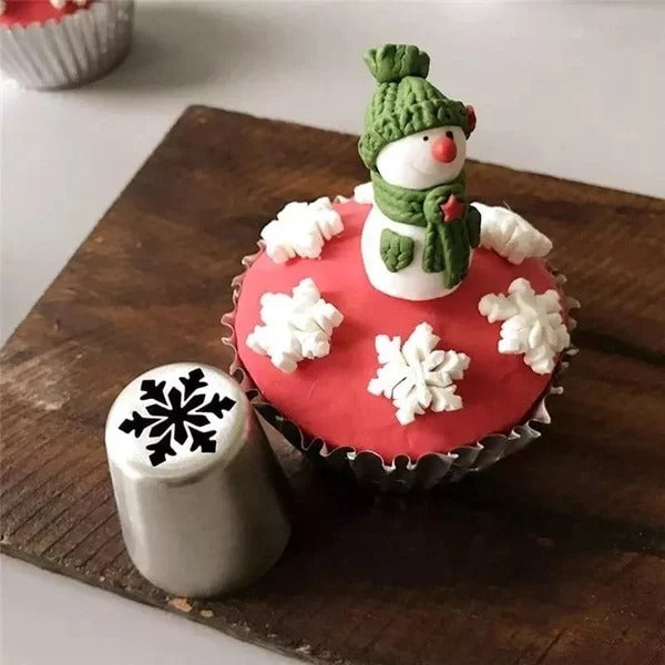 Creative Baking: 13-piece Piping Nozzle Set for Masterpieces