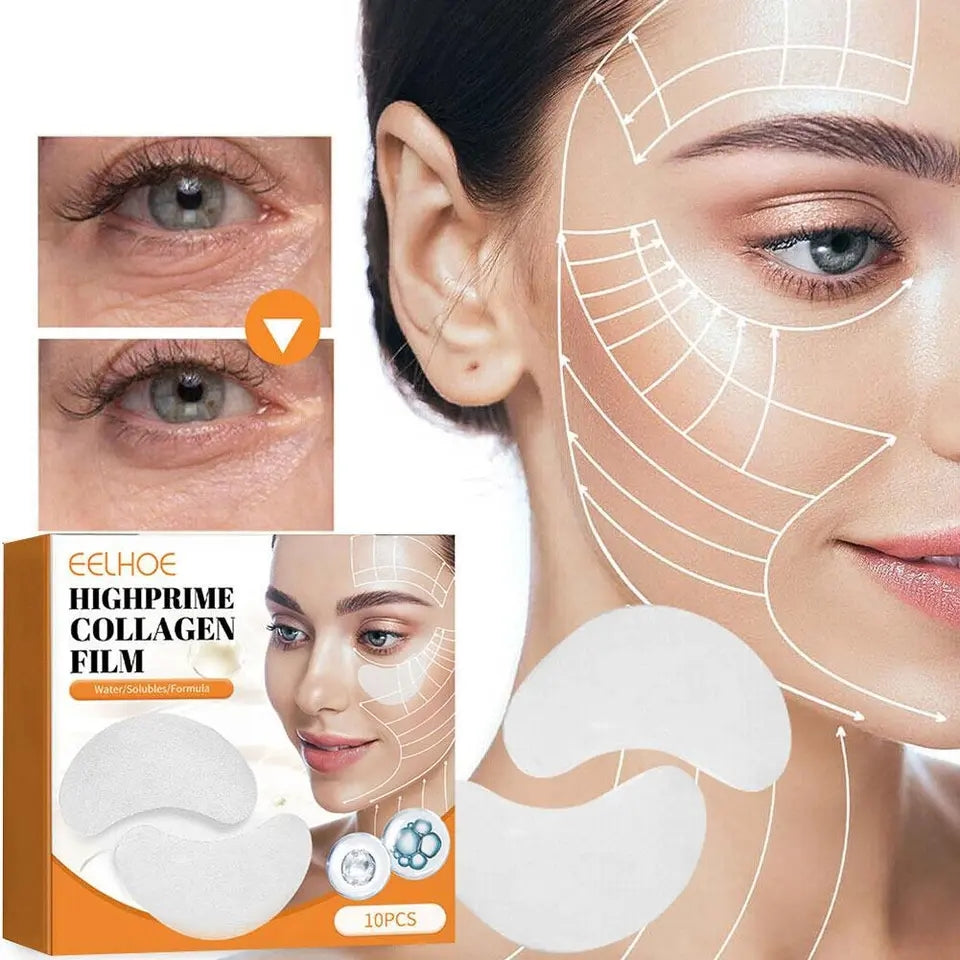 10 Stück Premium Kollagenmasken für strahlende Haut