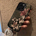 Transparente TPU-Handyhülle mit Retro-Blumenmuster für iPhone 11