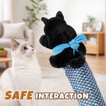 Katzenspielhandschuh mit Kuscheltier – Sicheres Spielvergnügen