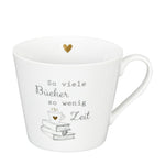 Lesegenuss | Stilvolle Tasse für Buchliebhaber