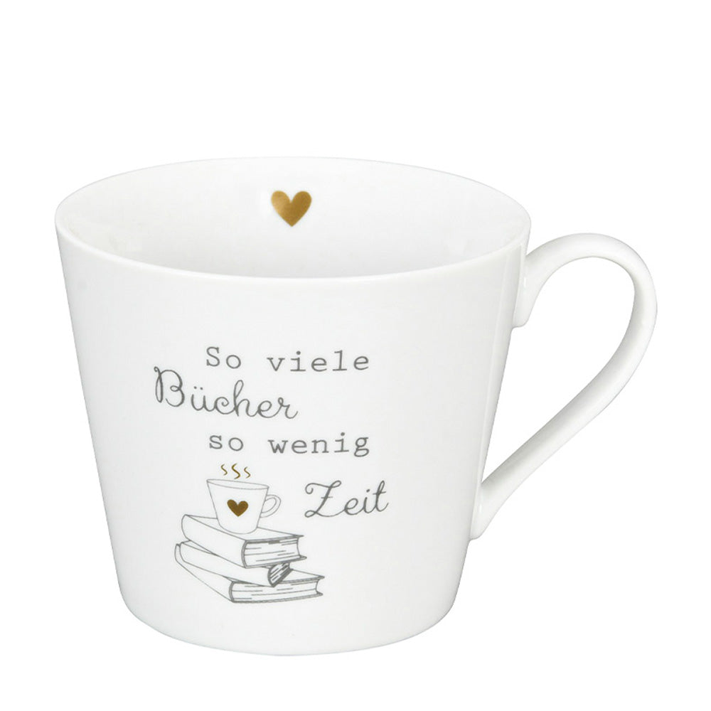 Lesegenuss | Stilvolle Tasse für Buchliebhaber