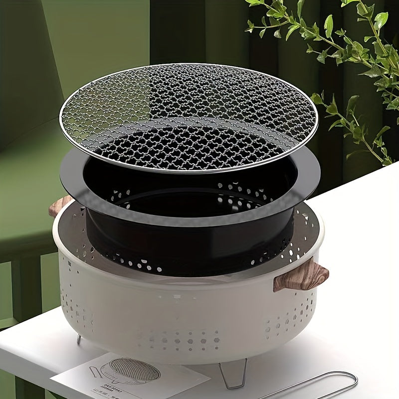 Rauchfreier Elektrogrill für drinnen – 2000W Tischgrill mit Fettablauf