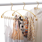 Stylish Organization – Aluminum Hangers in a Set of 5