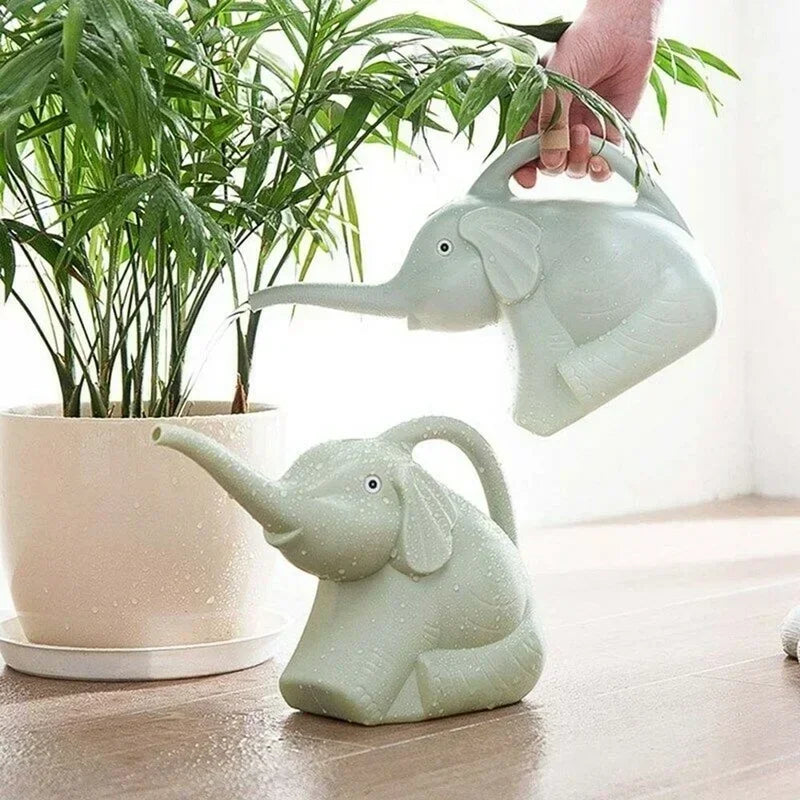 Cute Elephant Watering Can for Children - 30 cm Plastic