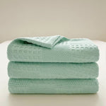 Ecoviva Waffle Blanket | 100% Sustainable Cotton | Stylish & Breathable