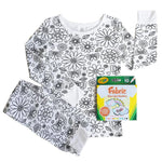 Selbstgestaltbarer Kinderpyjama zum Ausmalen