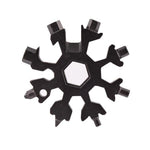 18-in-1 Multifunktionswerkzeug in Schneeflockenform