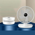 Luftiger Lebensraum – Tragbarer Wandventilator mit leiser Funktion und 3 Geschwindigkeiten