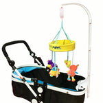 Baby Mobile mit Spielzeugen aus Plüsch – für Kinderwagen und Bettchen