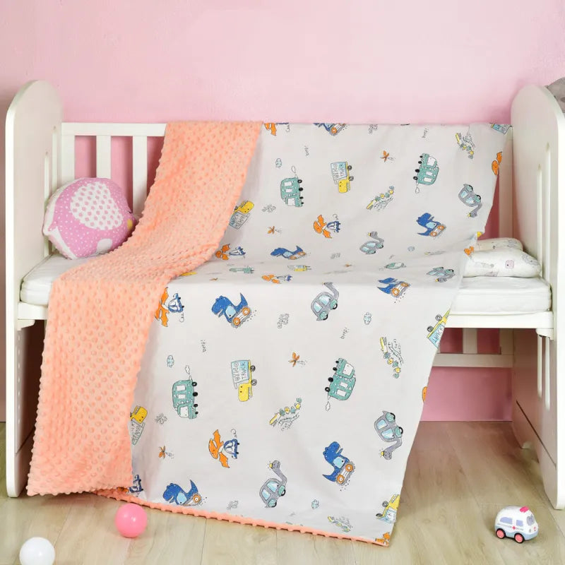 Kuschelige Babydecke aus Baumwolle – Weich für Neugeborene