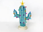 Lichtspiel | Vintage Weihnachtskaktus mit Glanz