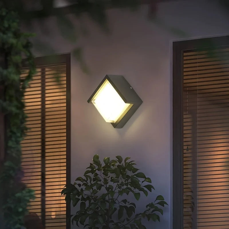 Wetterfeste LED-Wandleuchte für den Außenbereich – Energiesparende Beleuchtung für Garten und Terrasse