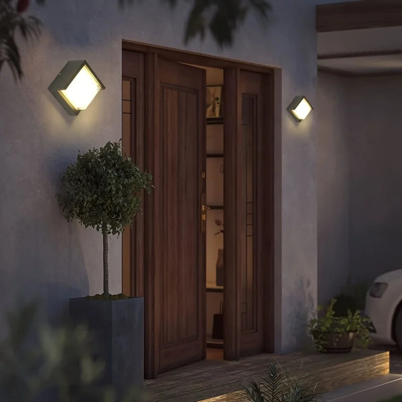 Wetterfeste LED-Wandleuchte für den Außenbereich – Energiesparende Beleuchtung für Garten und Terrasse