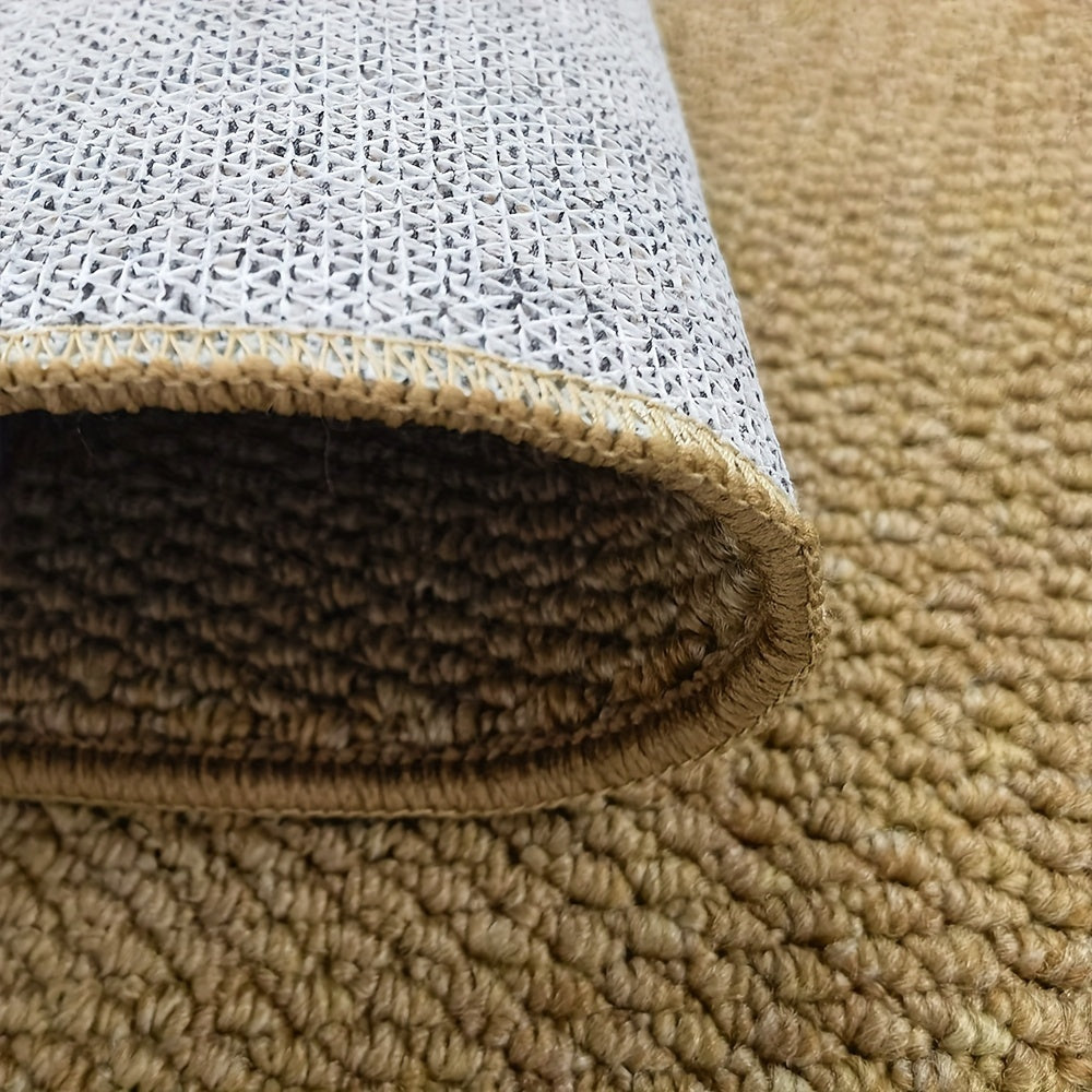 Robust Jute-Look Doormat – Washable Floor Protection for Home & Office