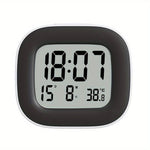 Kompakte Digitaluhr mit Temperaturanzeige