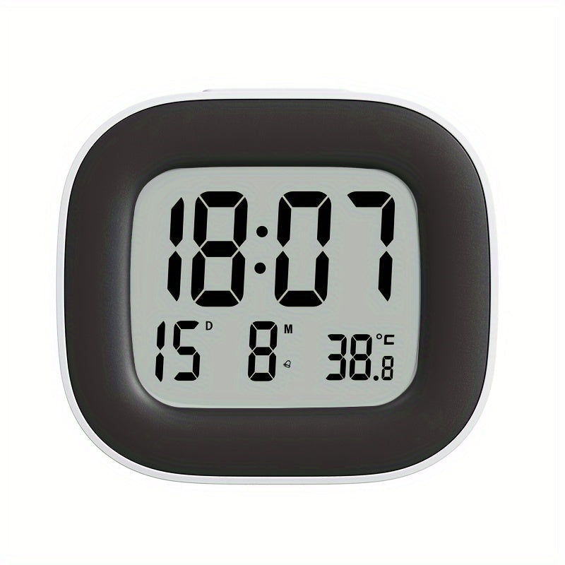 Kompakte Digitaluhr mit Temperaturanzeige