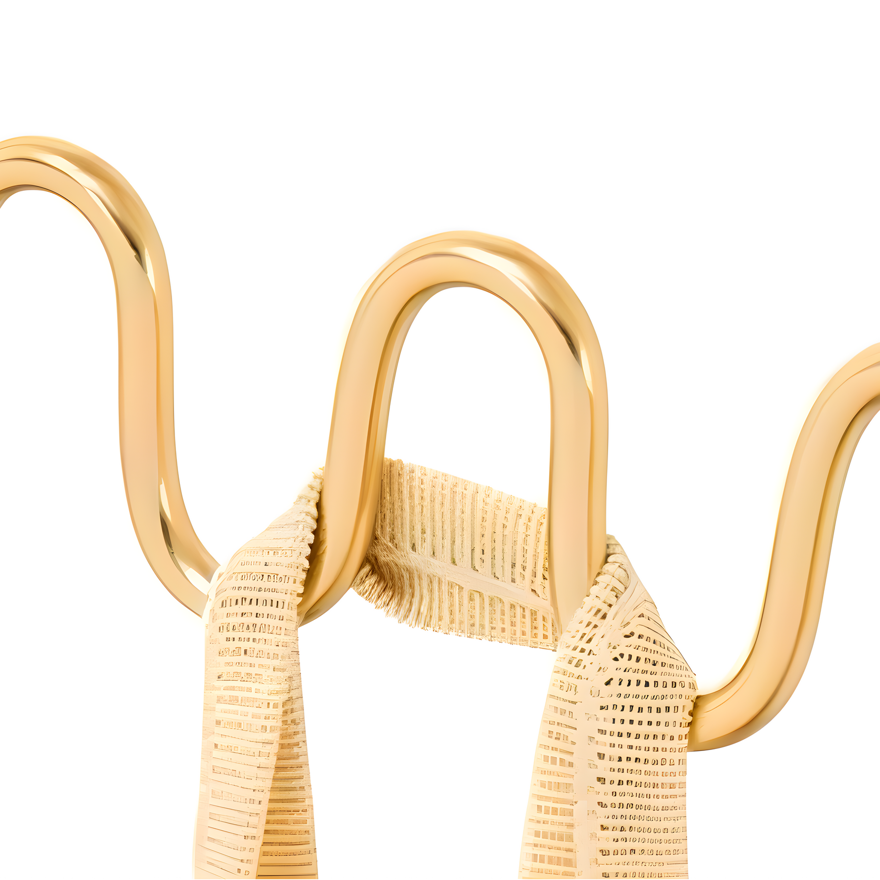 Stylish Organization – Aluminum Hangers in a Set of 5