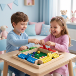 Familien Klappenspiel für 4 Spieler – Shut The Box