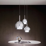 Elegante Pendelleuchte aus Glas – LuminaSphere