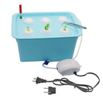 EdenGrow 6-Plant Hydroponics System with Air Pump | Compact Growing Solution