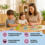 Puzzle Set mit 3D Cartoon Motiven für Kinder